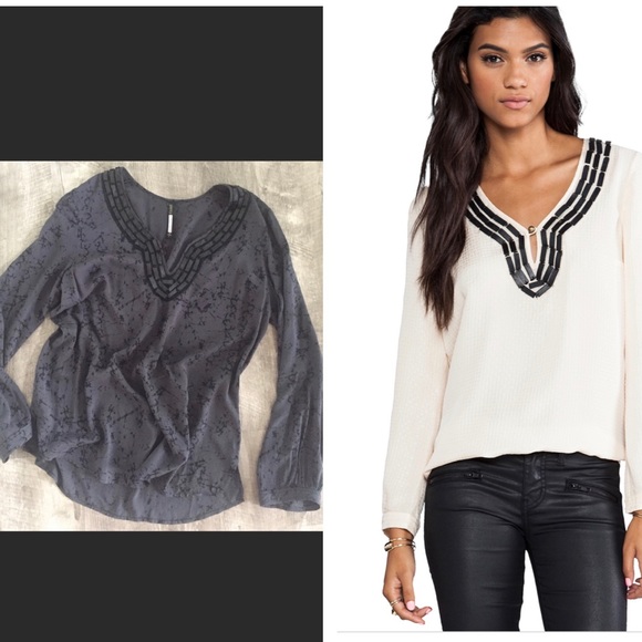 🎉HP🎉NWT Anthropologie (Tracy Reese) Boho Top - Picture 2 of 7